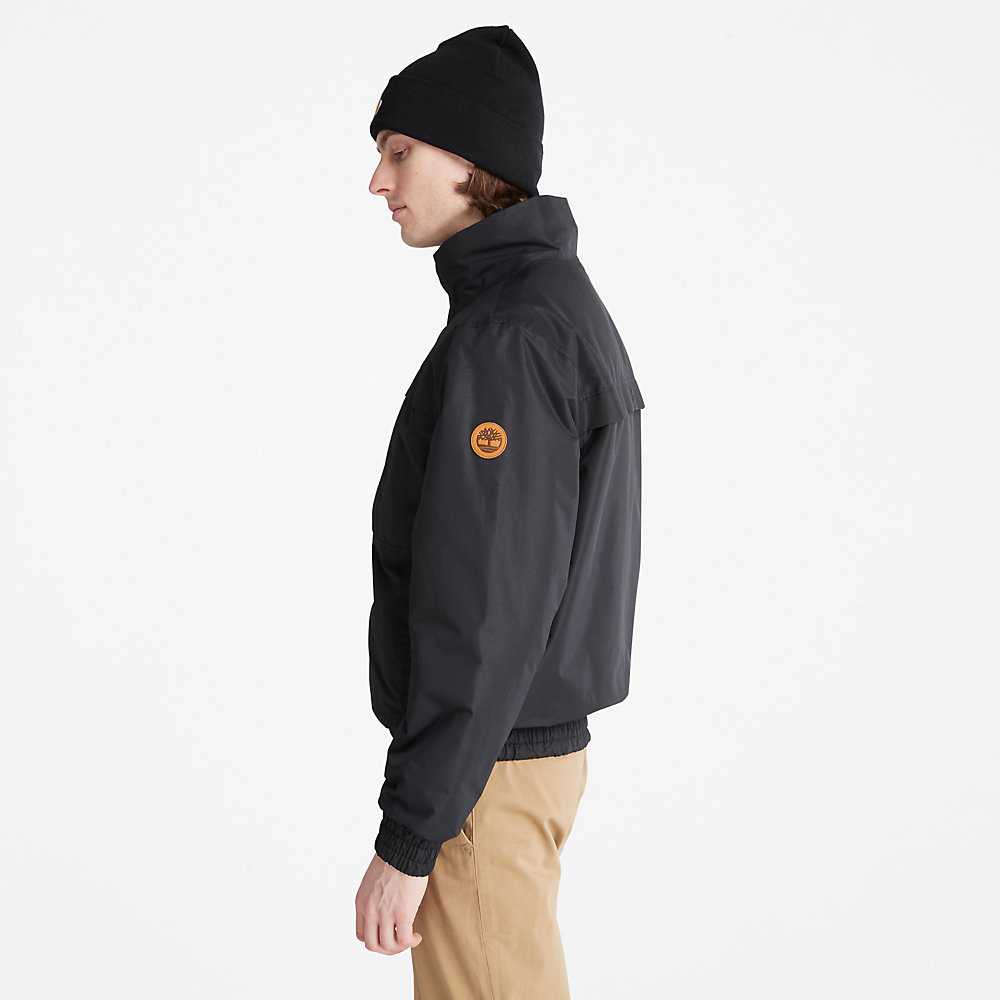 Men's Timberland Benton Water-Resistant Insulated Jackets Black | UAE-6243150