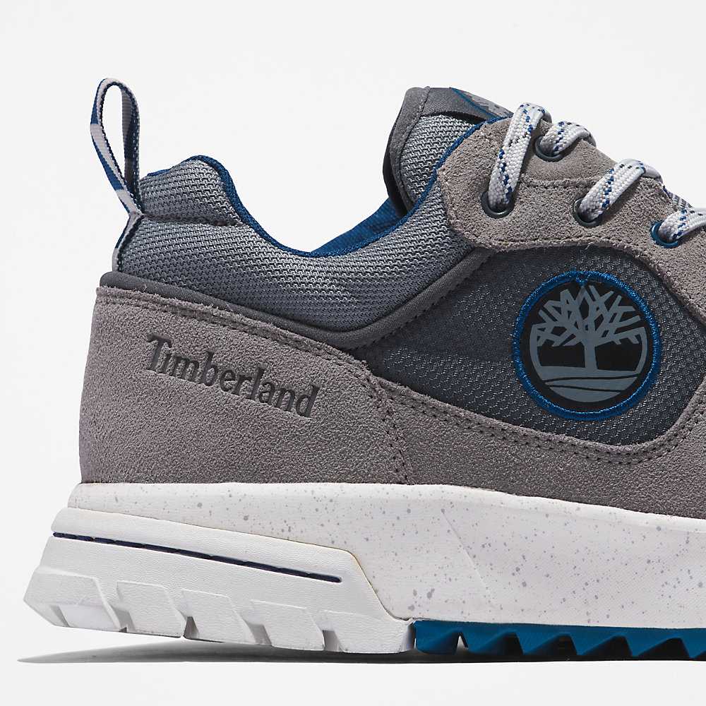 Men's Timberland Boulder Trail Sneakers Grey | UAE-5726194