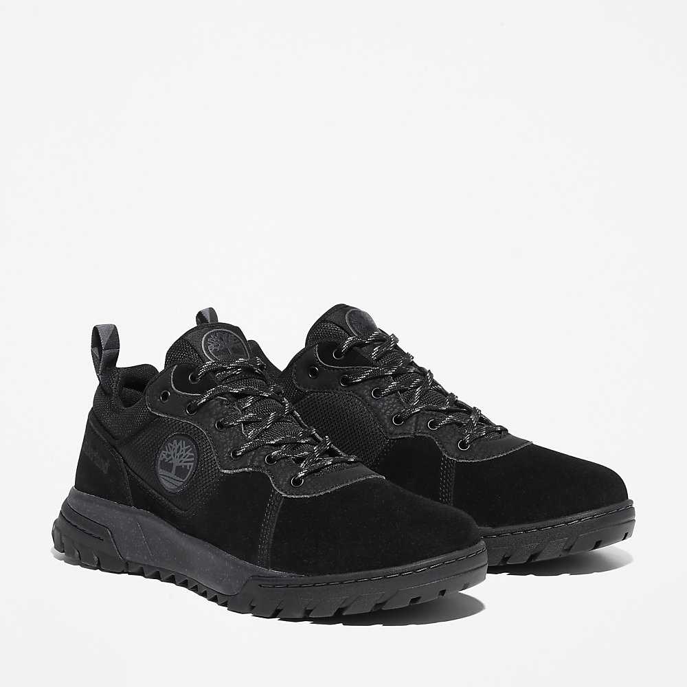 Men's Timberland Boulder Trail Trekker Sneakers Black | UAE-2085613