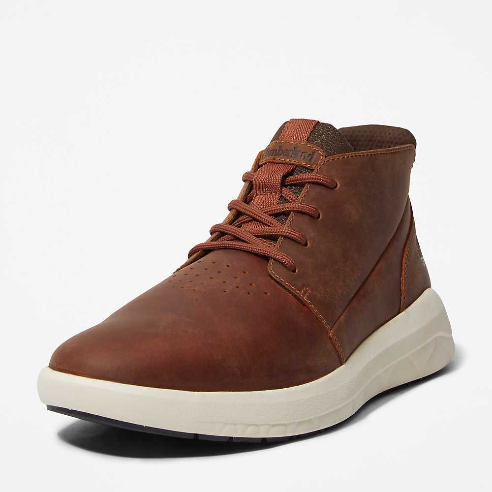 Men's Timberland Bradstreet Ultra Chukka Boots Brown | UAE-1980734