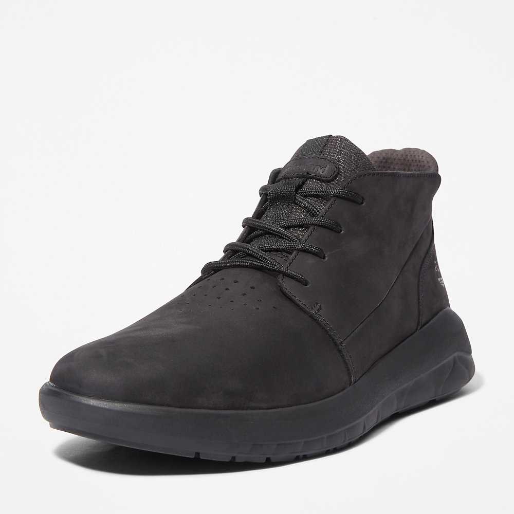 Men's Timberland Bradstreet Ultra Chukka Boots Black | UAE-3754960