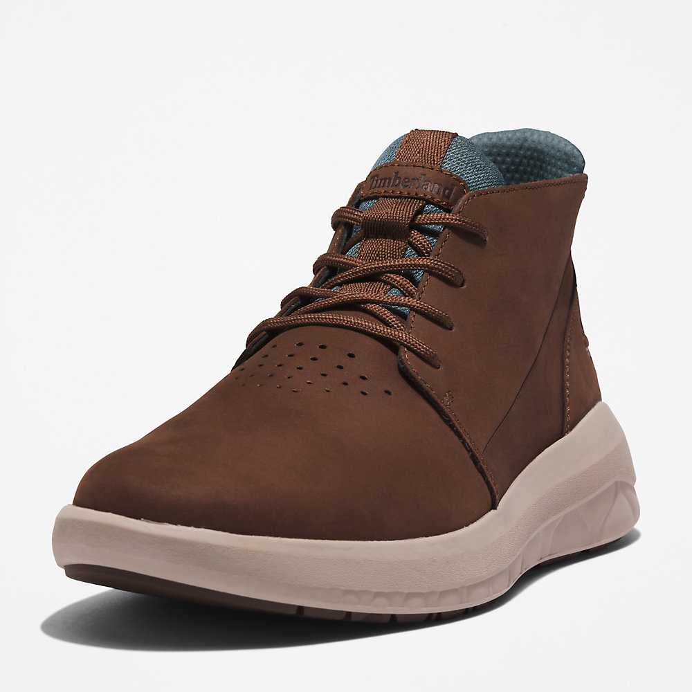 Men's Timberland Bradstreet Ultra GreenStride™ Chukka Boots Dark Brown | UAE-2605491