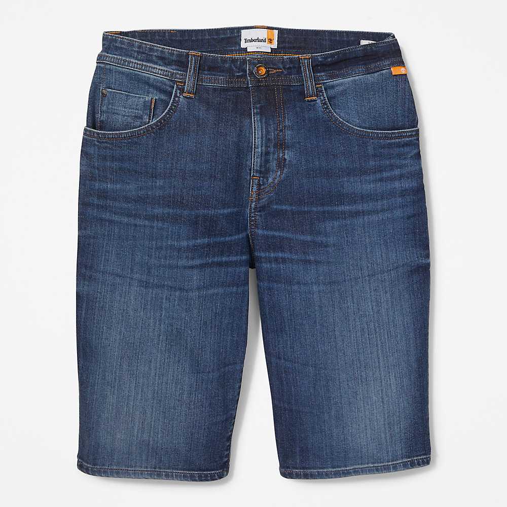 Men's Timberland Canobie Lake Shorts Indigo | UAE-9237518