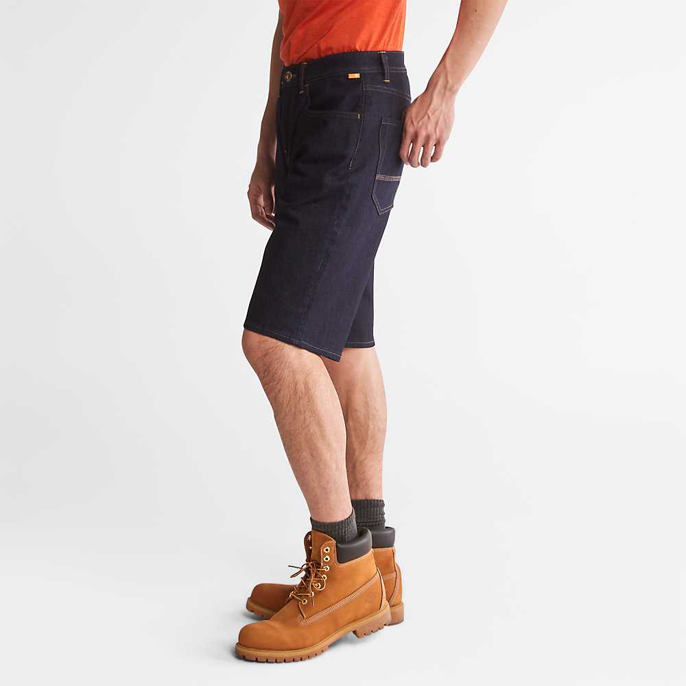 Men's Timberland Canobie Lake Shorts Navy | UAE-1637908