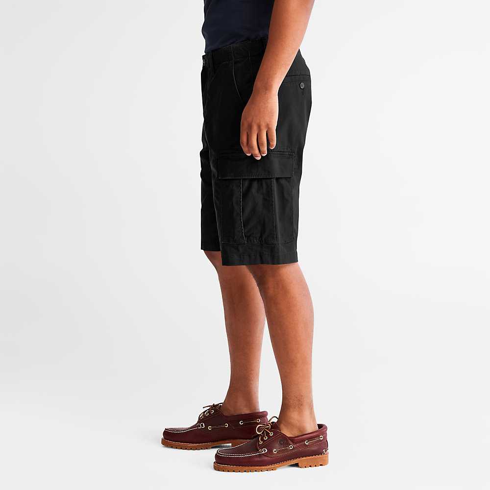 Men's Timberland Cargo Cargo Shorts Black | UAE-5934820