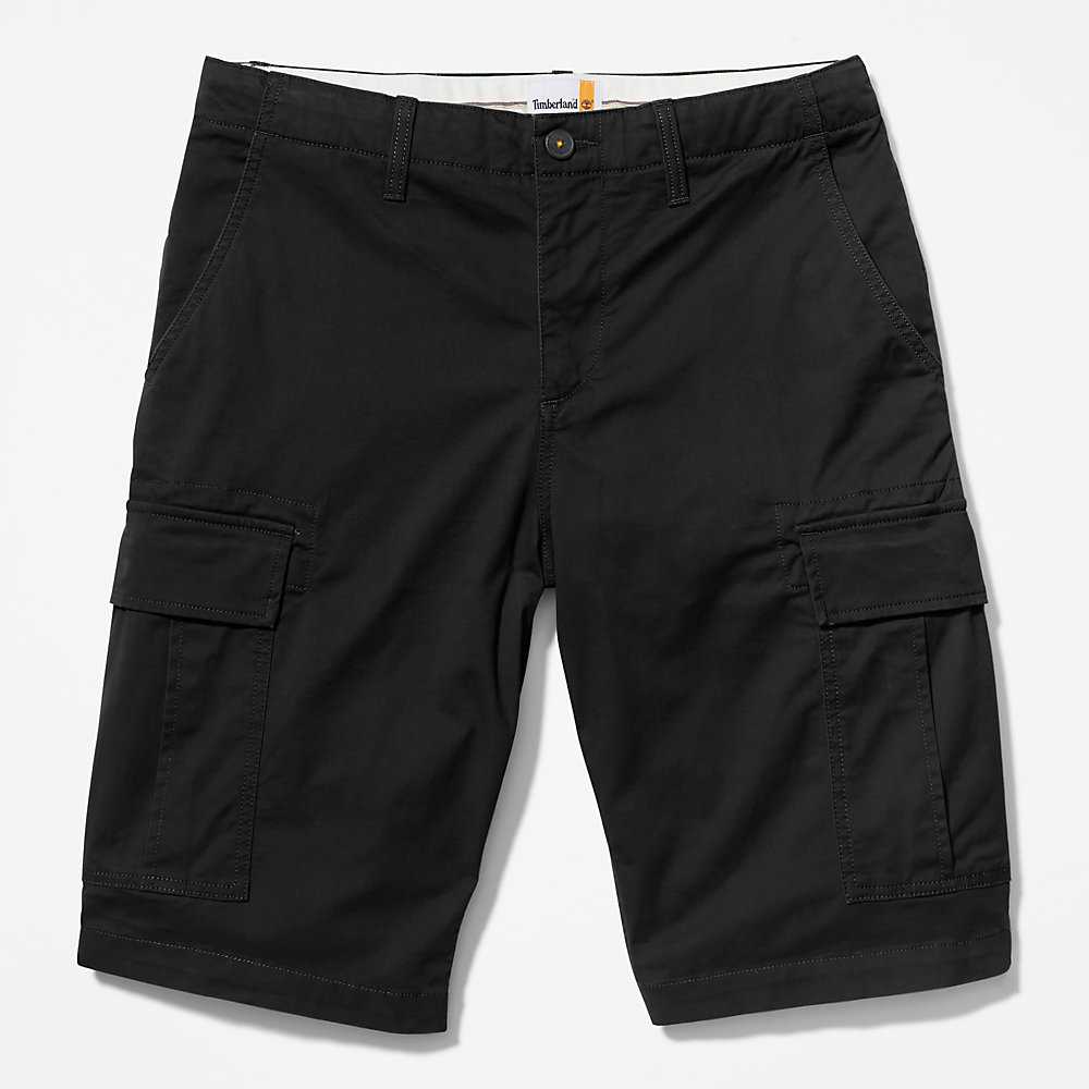 Men's Timberland Cargo Cargo Shorts Black | UAE-5934820