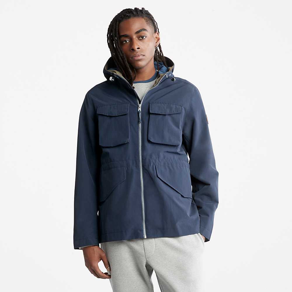 Men\'s Timberland Coastal Cool Bomber Jacket Navy | UAE-2013986