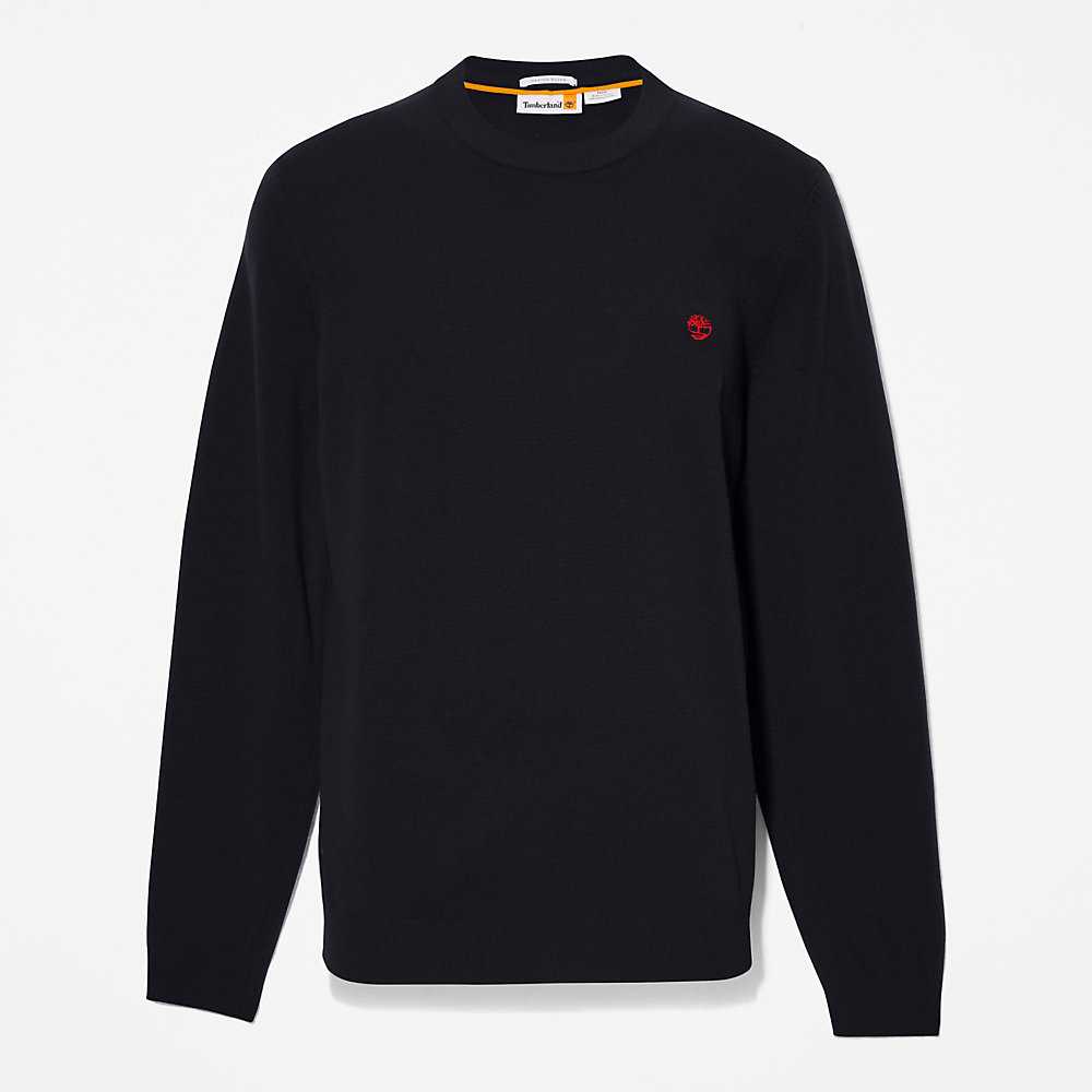 Men's Timberland Cohas Sweaters Navy | UAE-0451287