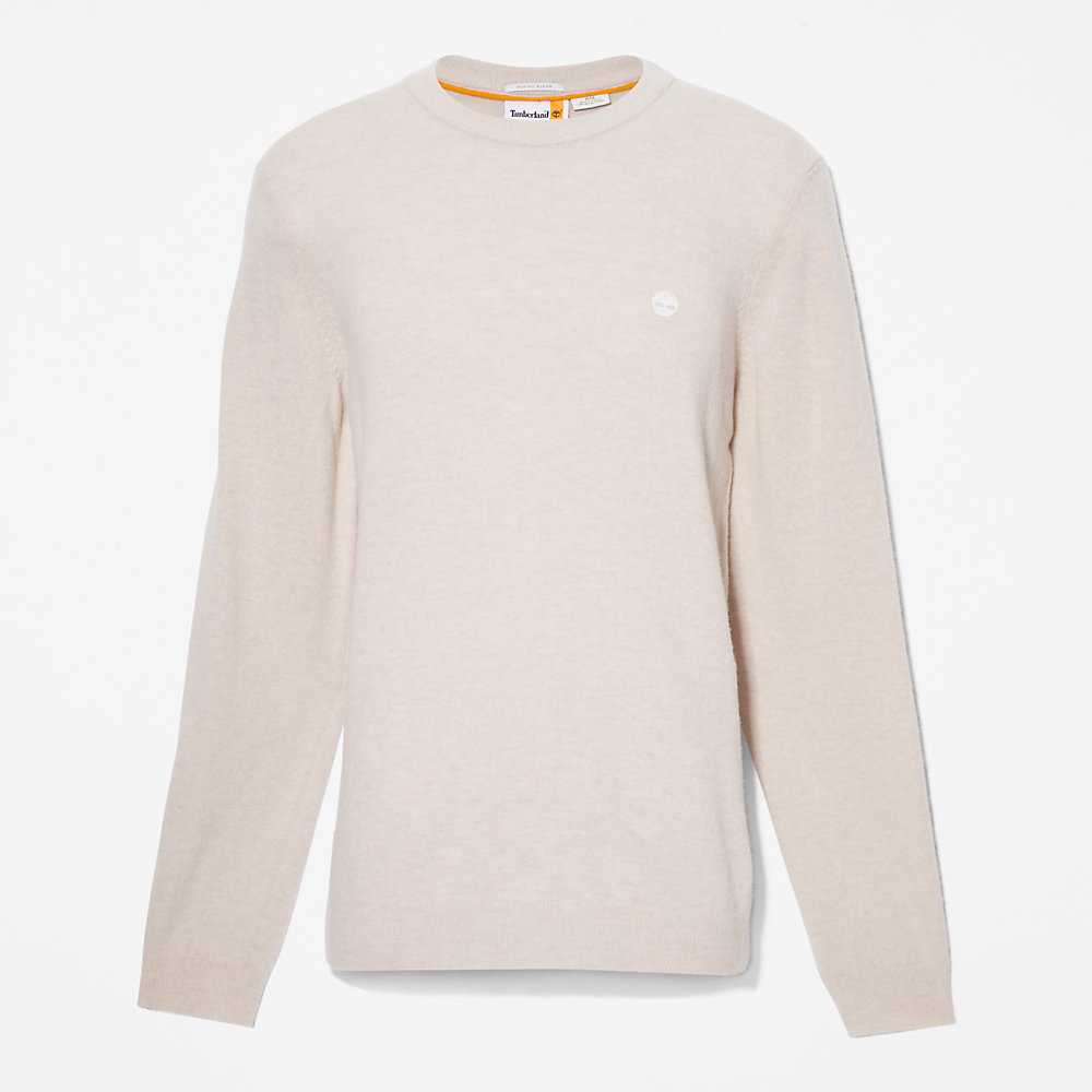 Men's Timberland Cohas Sweatshirt Light Grey | UAE-4657089