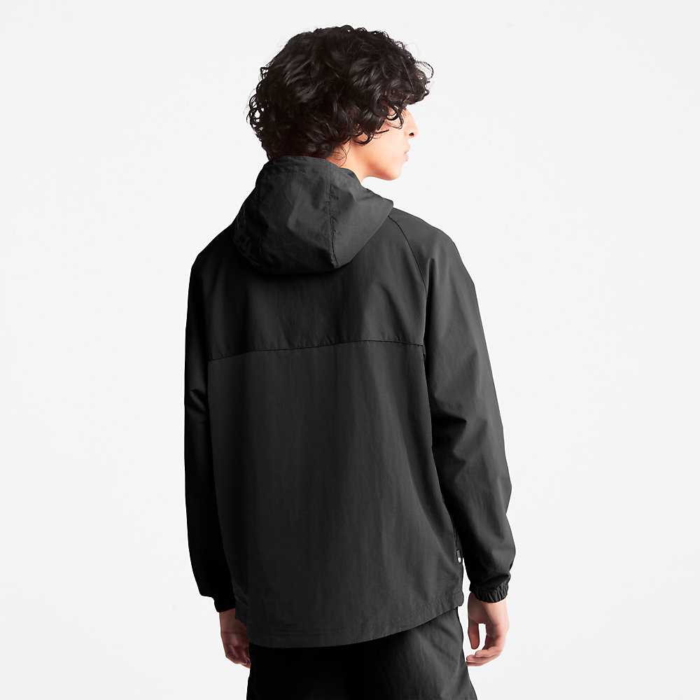 Men's Timberland DWR Windbreaker Black | UAE-9036278