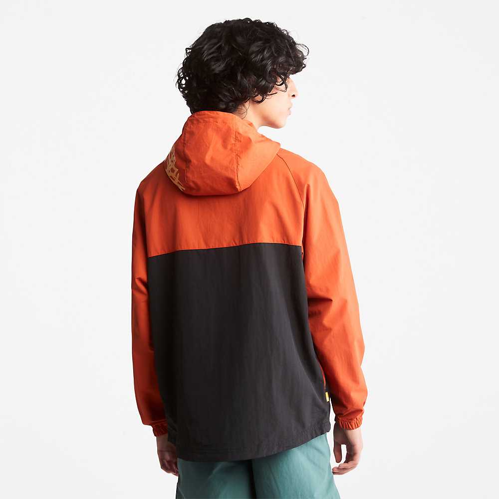 Men's Timberland DWR Windbreaker Orange | UAE-9532164