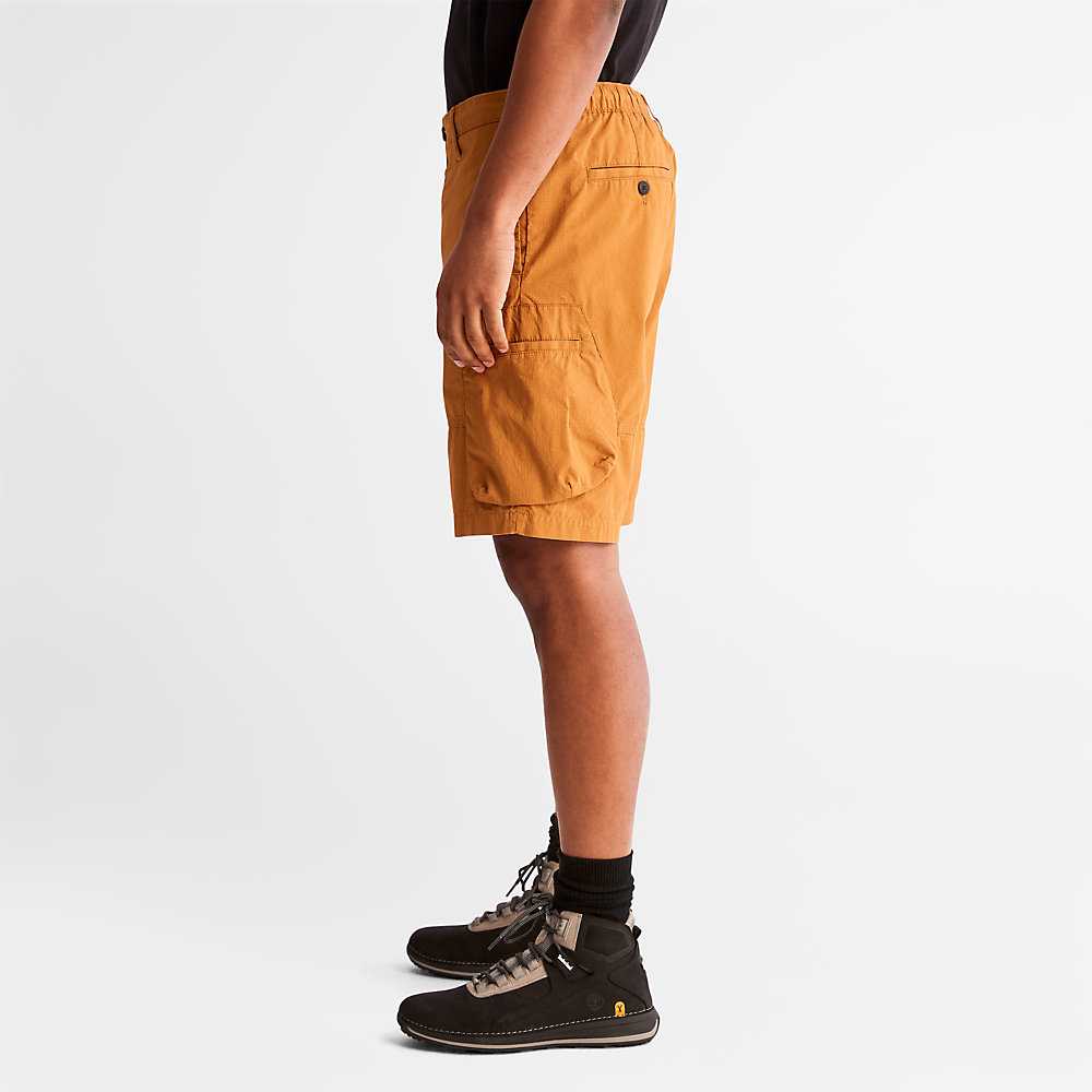 Men's Timberland Earthkeepers Cargo Shorts Light Brown | UAE-8120934