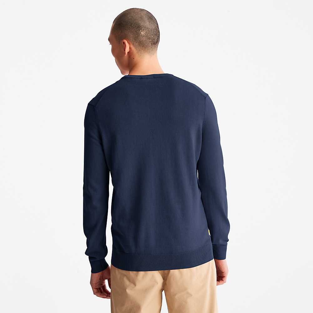 Men's Timberland Earthkeepers Sweatshirt Dark Blue | UAE-0986574