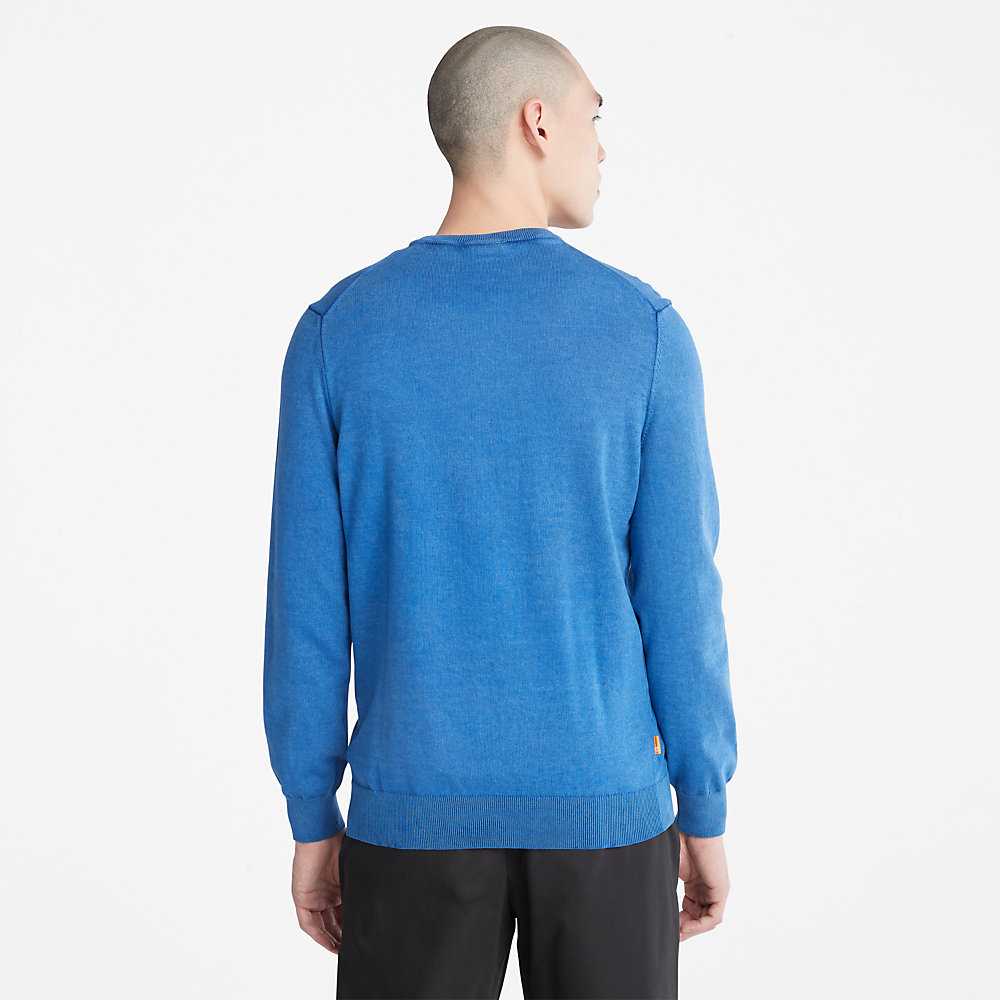 Men's Timberland Earthkeepers Sweatshirt Dark Blue | UAE-2679154