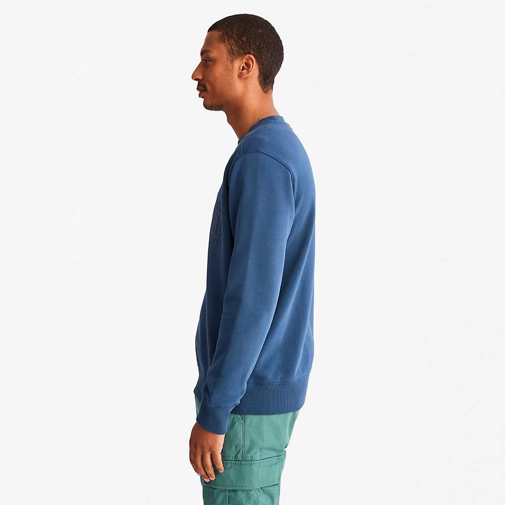 Men's Timberland Earthkeepers Sweatshirt Blue | UAE-3568907