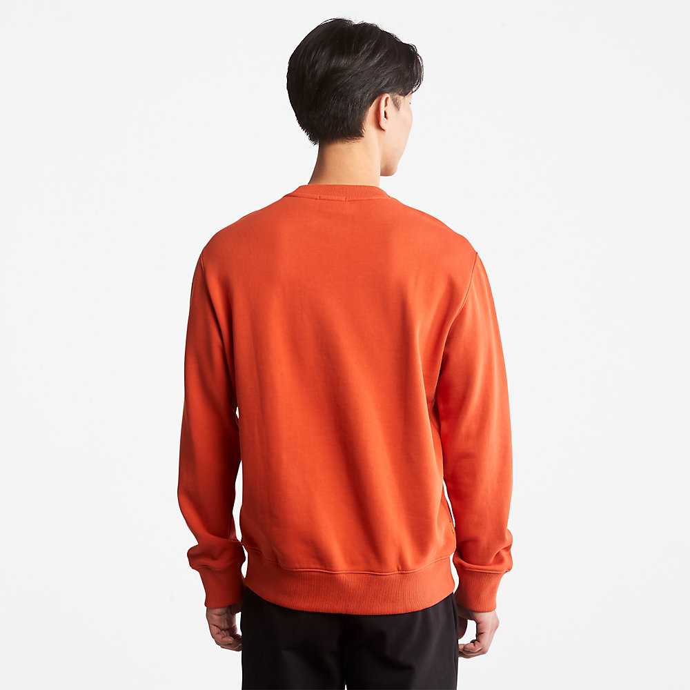 Men's Timberland Earthkeepers Sweatshirt Orange | UAE-4798536