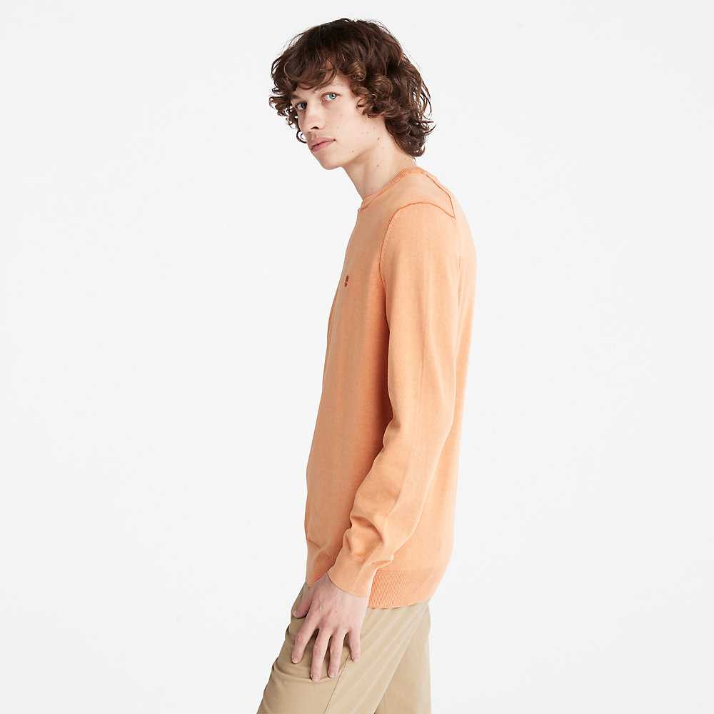 Men's Timberland Earthkeepers Sweatshirt Orange | UAE-6534091