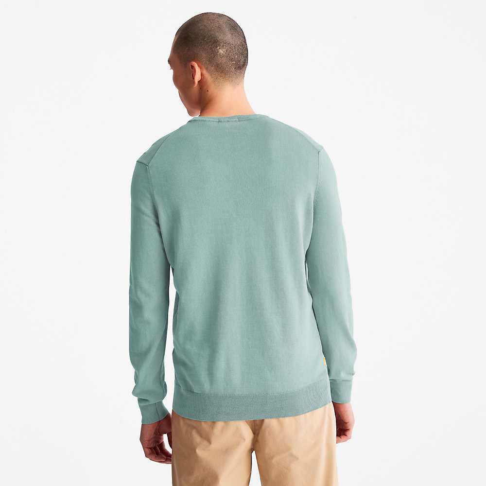 Men's Timberland Earthkeepers Sweatshirt Light Blue | UAE-8167503