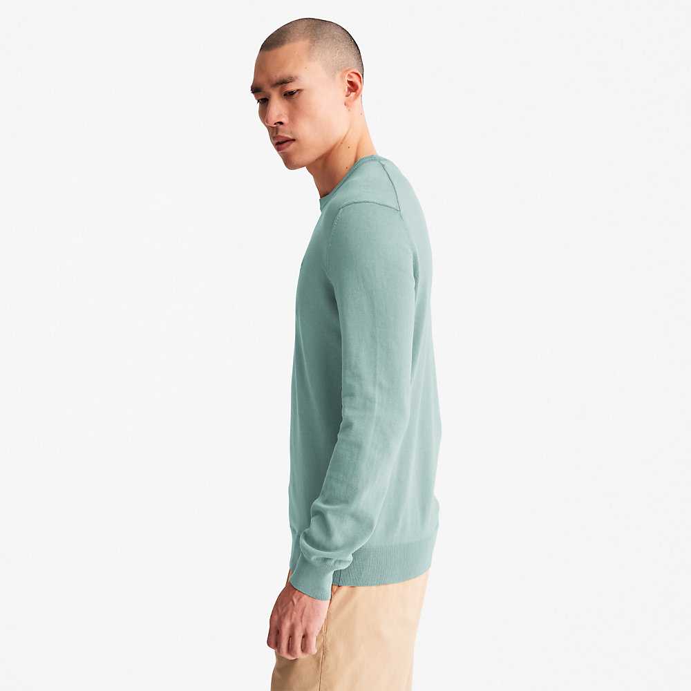 Men's Timberland Earthkeepers Sweatshirt Light Blue | UAE-8167503