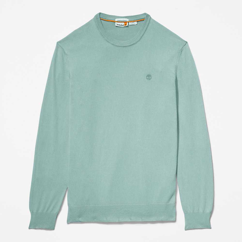 Men's Timberland Earthkeepers Sweatshirt Light Blue | UAE-8167503