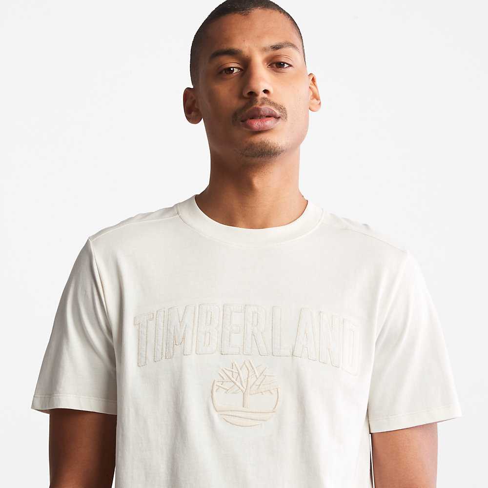 Men's Timberland Earthkeepers T Shirts White | UAE-2640317