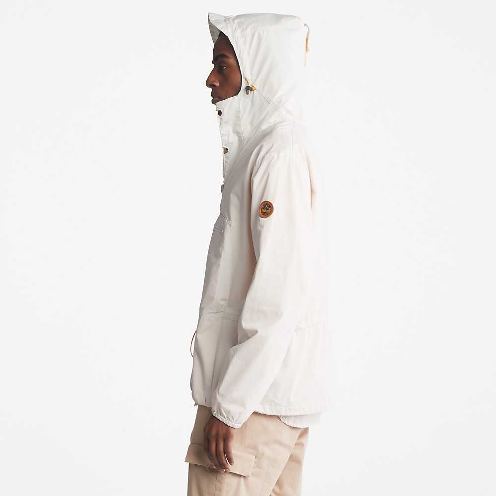 Men's Timberland Earthkeepers Windbreaker White | UAE-6407125