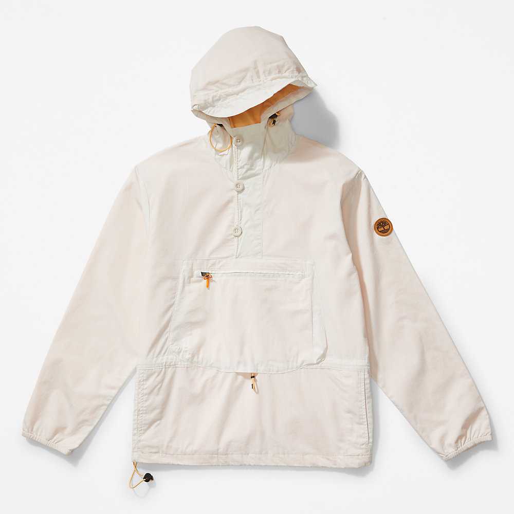 Men's Timberland Earthkeepers Windbreaker White | UAE-6407125