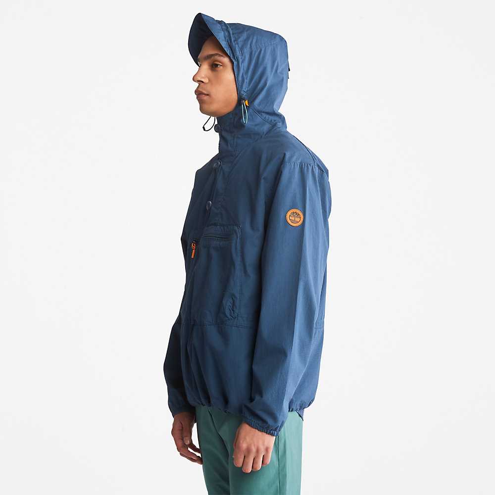 Men's Timberland Earthkeepers Windbreaker Dark Blue | UAE-8346091