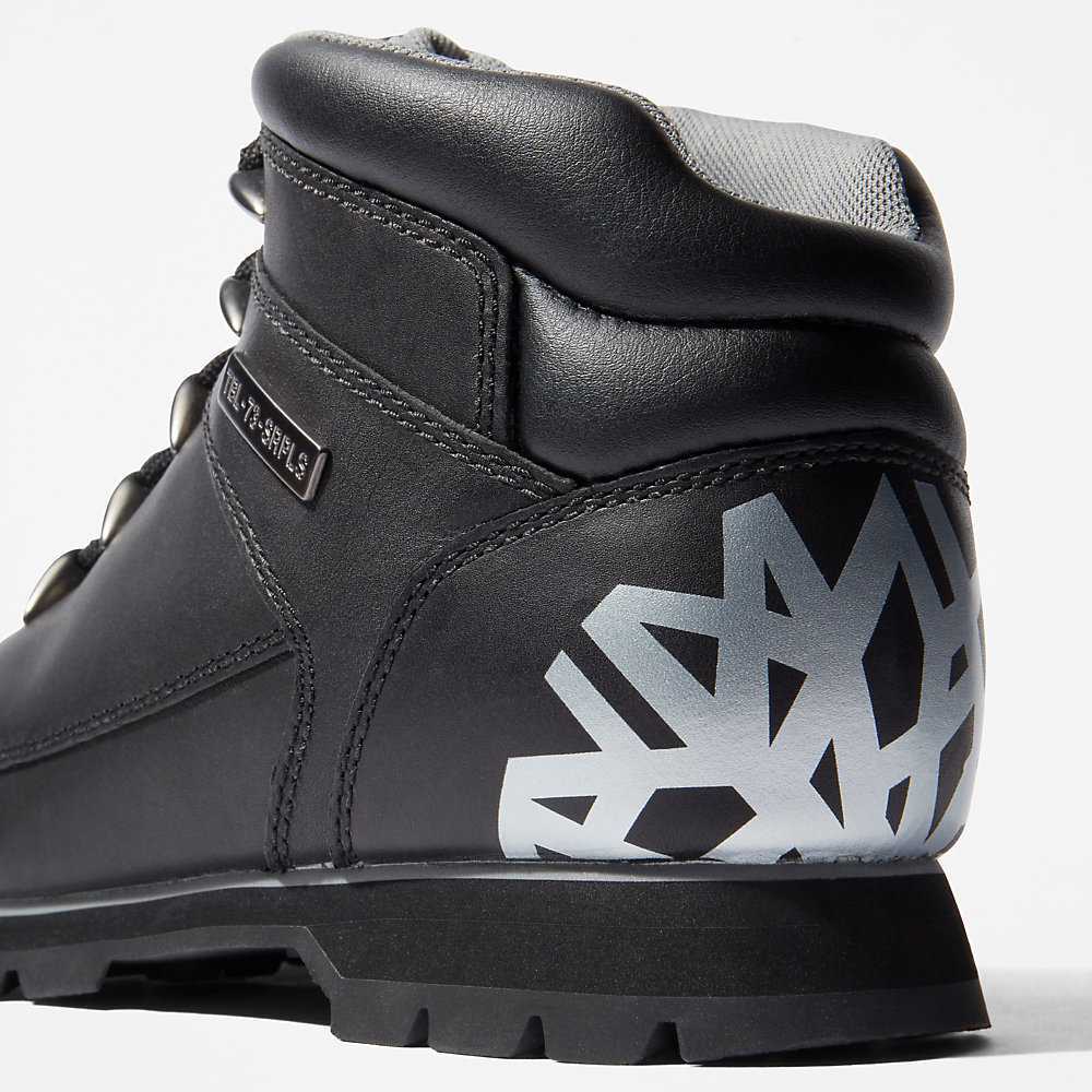 Men's Timberland Euro Sprint Hiking Boots Black | UAE-1238954