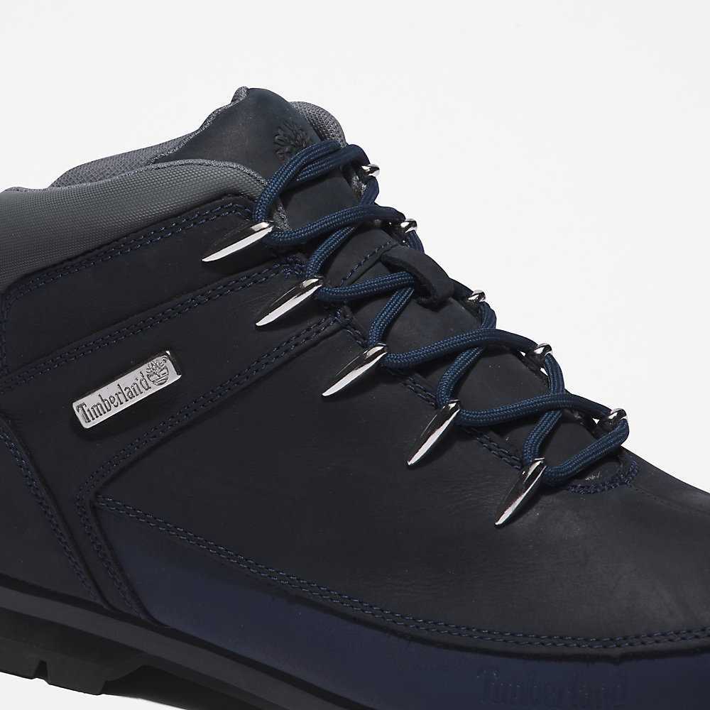 Men's Timberland Euro Sprint Hiking Boots Dark Blue | UAE-6324187