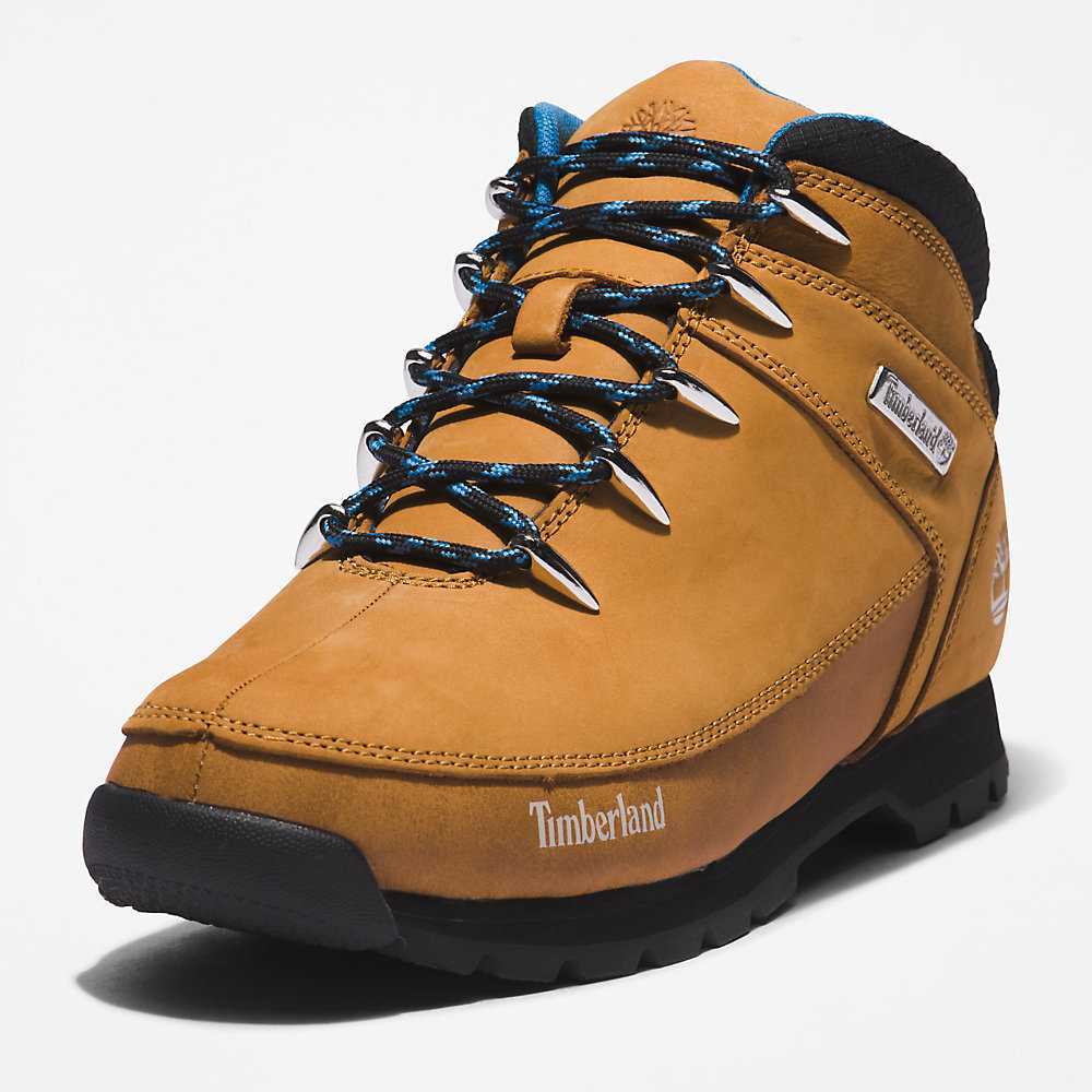 Men's Timberland Euro Sprint Hiking Boots Light Brown | UAE-7681490