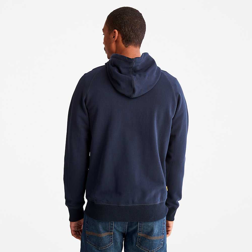 Men's Timberland Exeter River Sweatshirt Navy | UAE-2604978