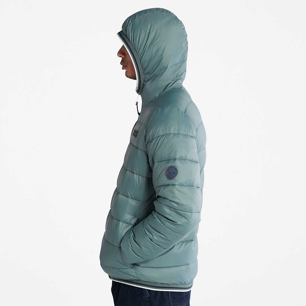 Men's Timberland Garfield Down Jackets Green | UAE-9436870