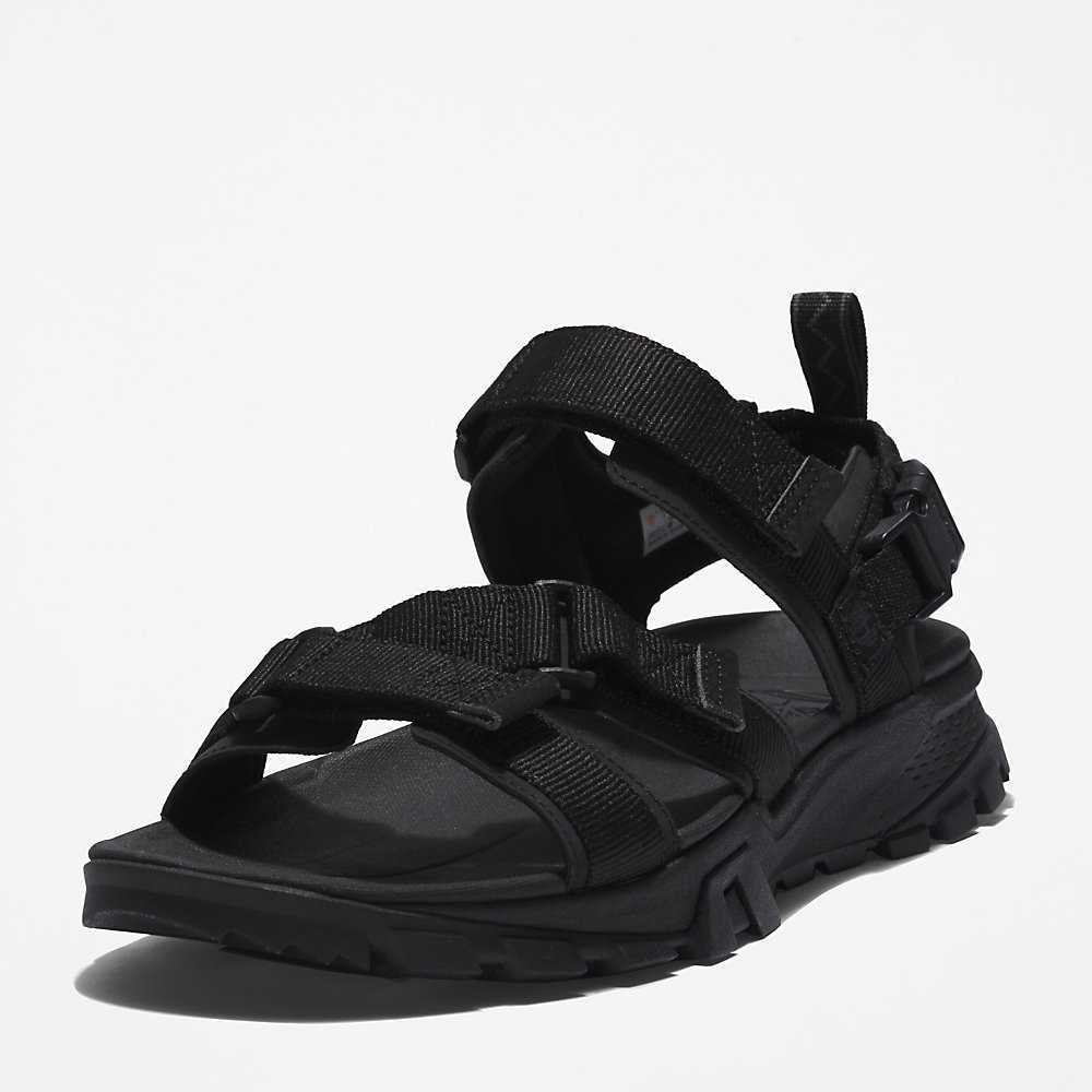 Men's Timberland Garrison Trail Sandals Black | UAE-2790618