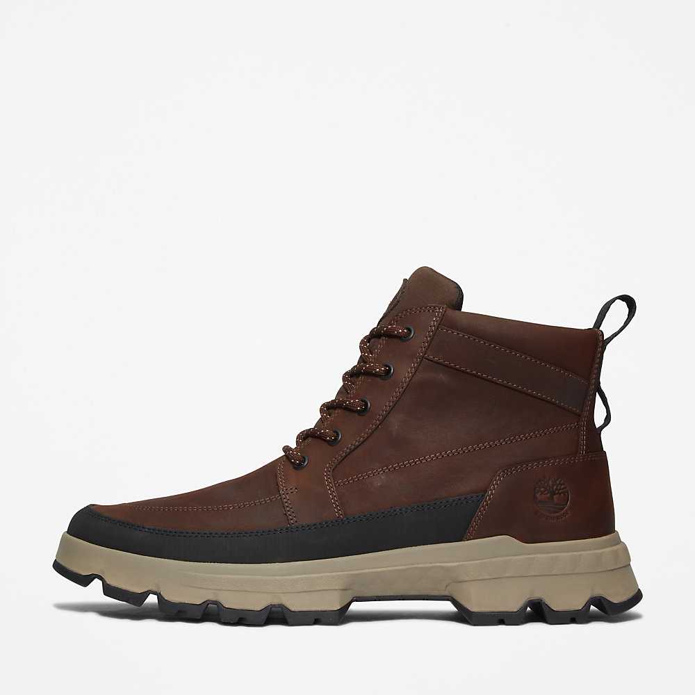 Men's Timberland GreenStride™ TBL® Originals Ultra Chukka Boots Dark Brown | UAE-8539241