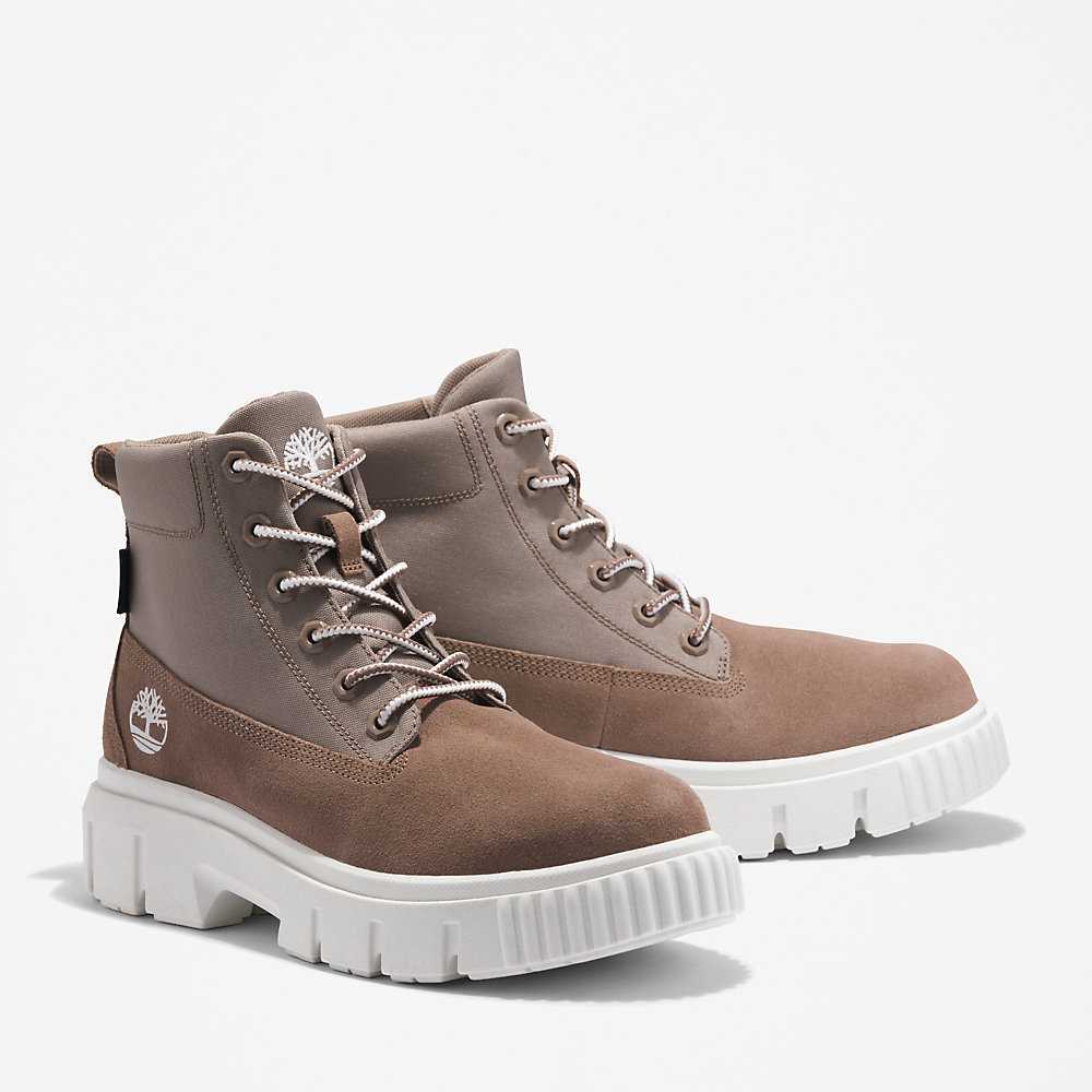 Men's Timberland Greyfield Waterproof Boots Grey | UAE-6213984