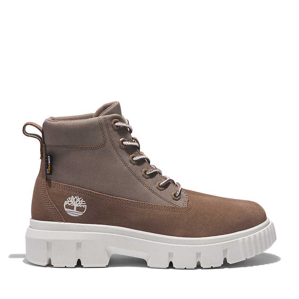 Men\'s Timberland Greyfield Waterproof Boots Grey | UAE-6213984