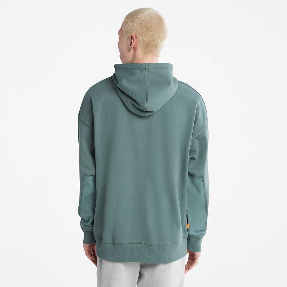 Men's Timberland Heavyweight Hoodie Green | UAE-9801572