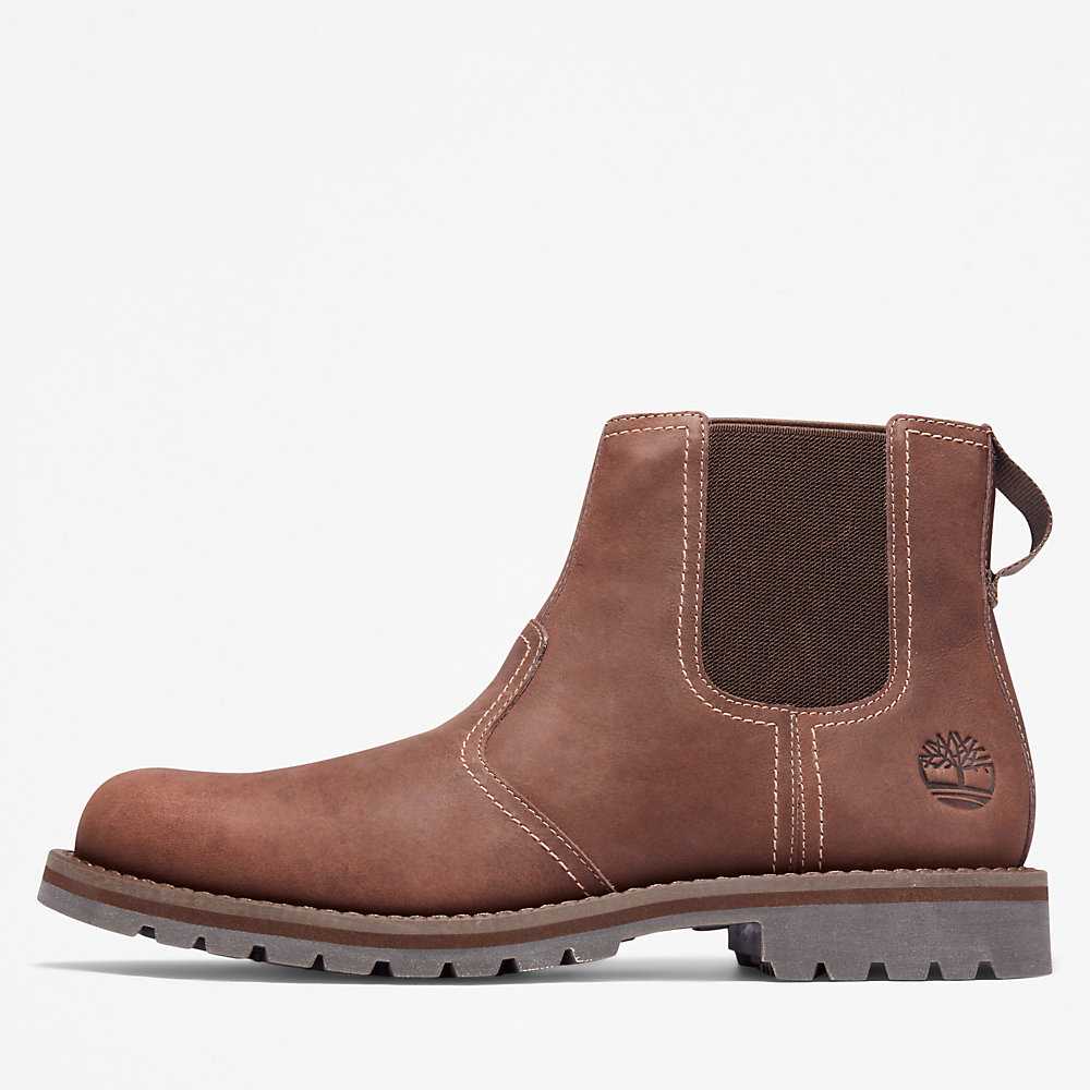 Men's Timberland Larchmont Chelsea Boots Light Brown | UAE-5714839