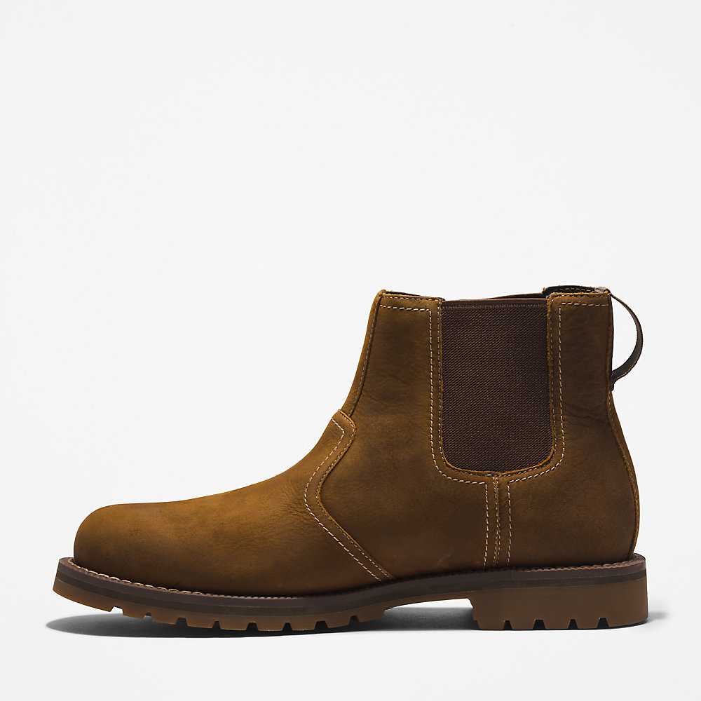 Men's Timberland Larchmont Chelsea Boots Light Brown | UAE-5964732