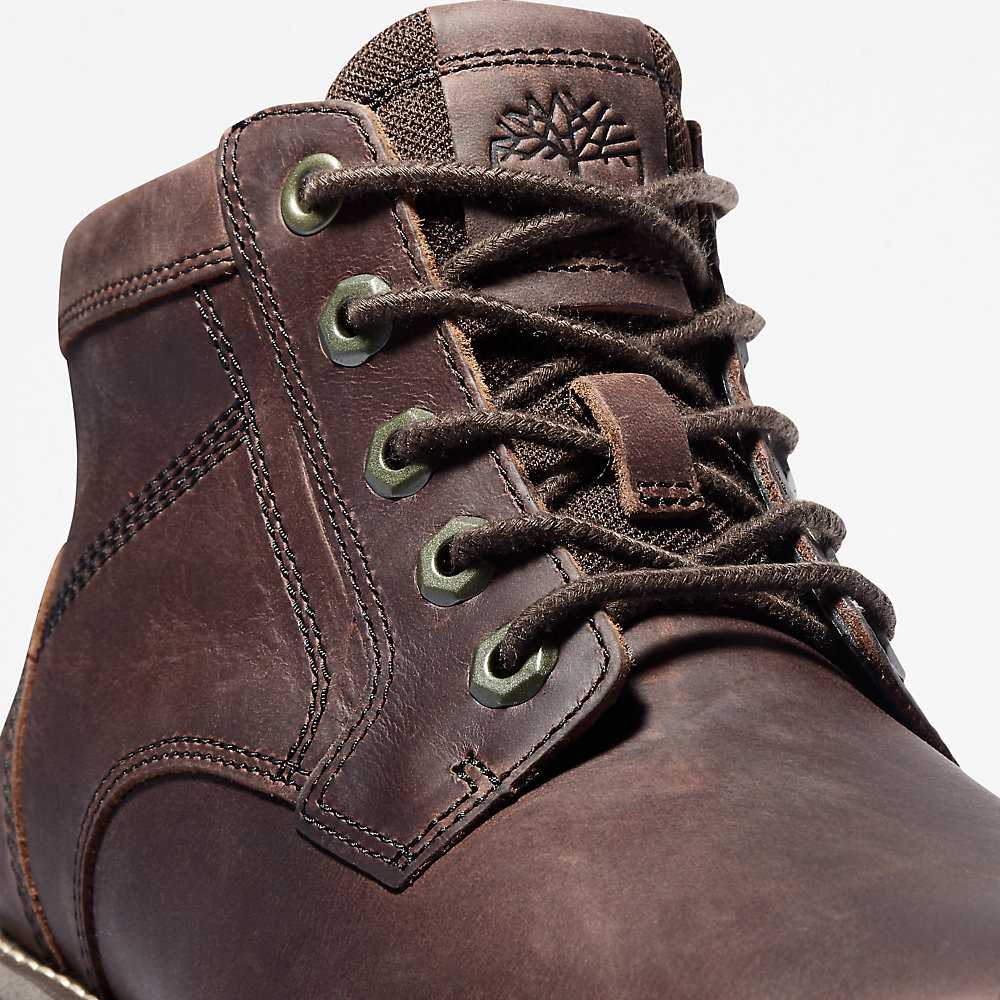 Men's Timberland Larchmont II Chukka Boots Dark Brown | UAE-7032816