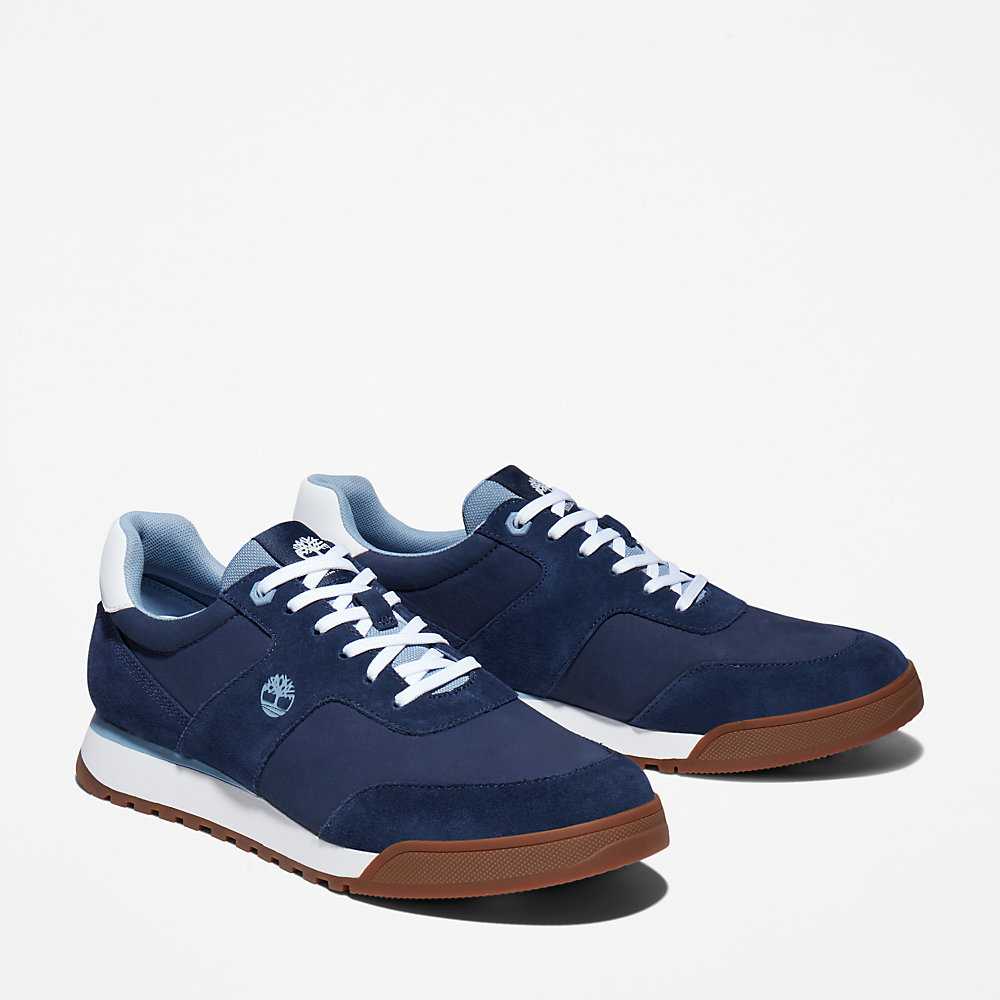 Men's Timberland Miami Sneakers Navy | UAE-2143605