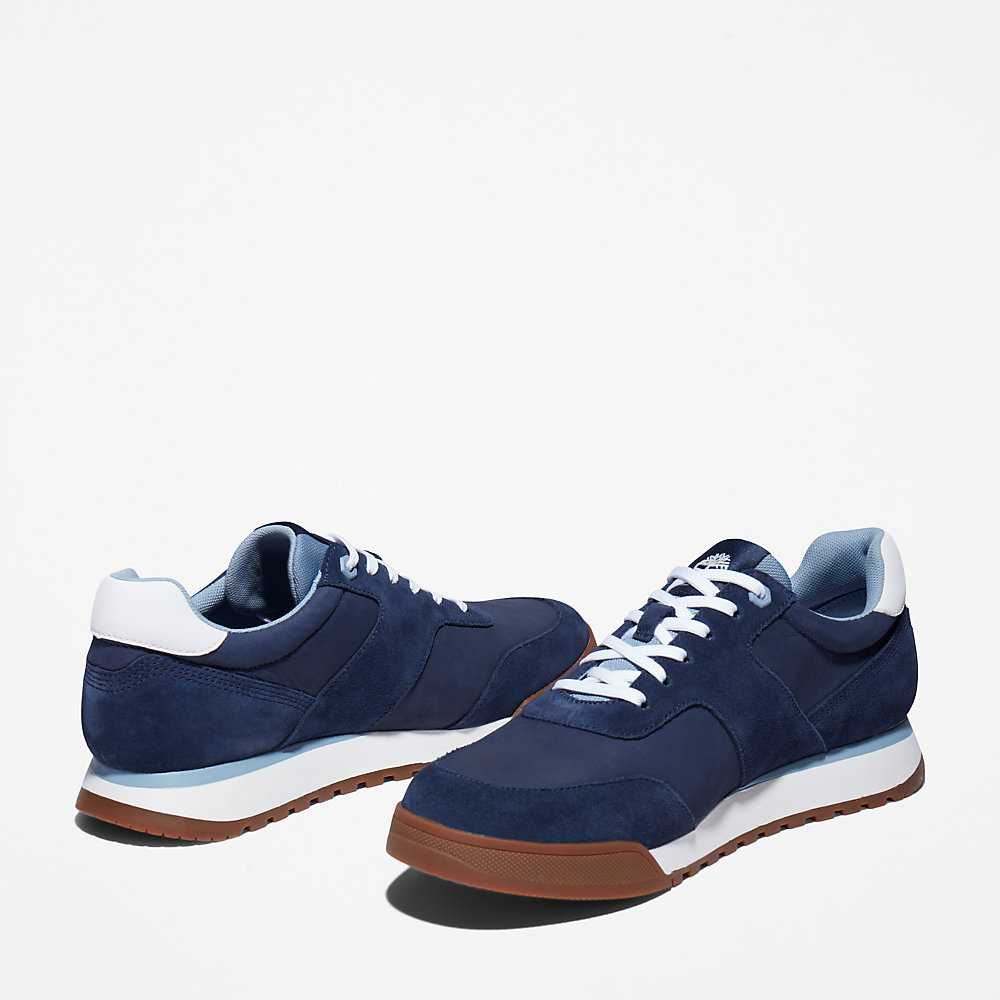 Men's Timberland Miami Sneakers Navy | UAE-2143605