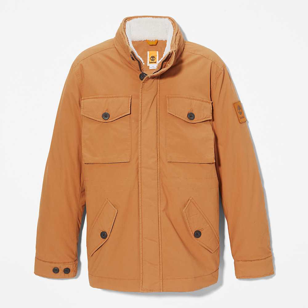 Men's Timberland Mount Kelsey Winter Jackets Light Brown | UAE-0598673