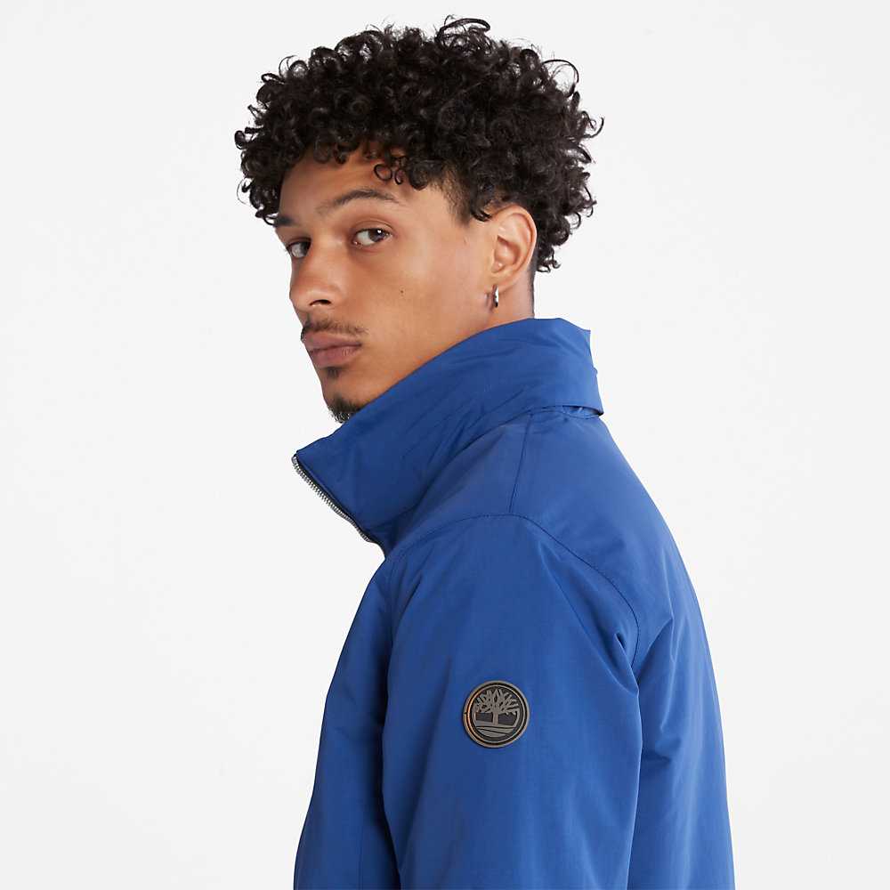 Men's Timberland Mount Lafayette Bomber Jacket Dark Blue | UAE-0826497