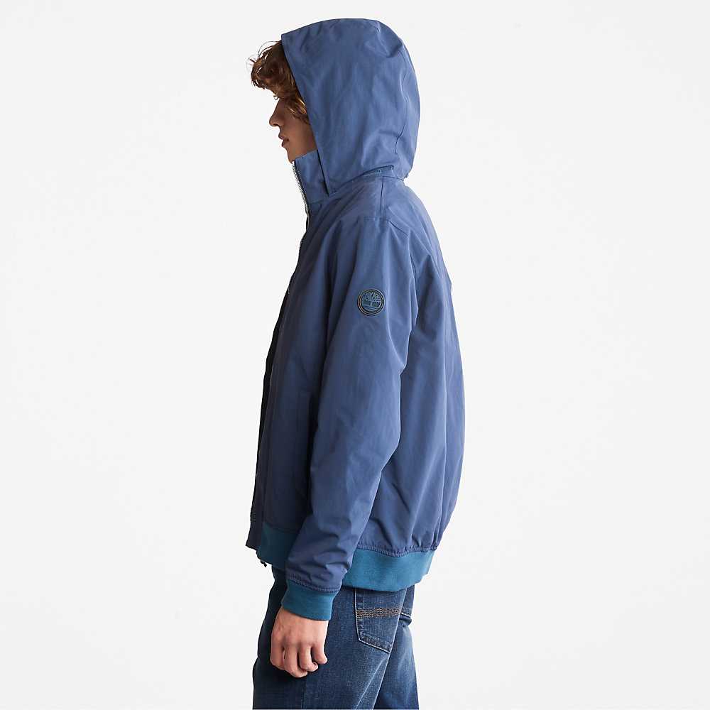 Men's Timberland Mount Lafayette Bomber Jacket Blue | UAE-1324907