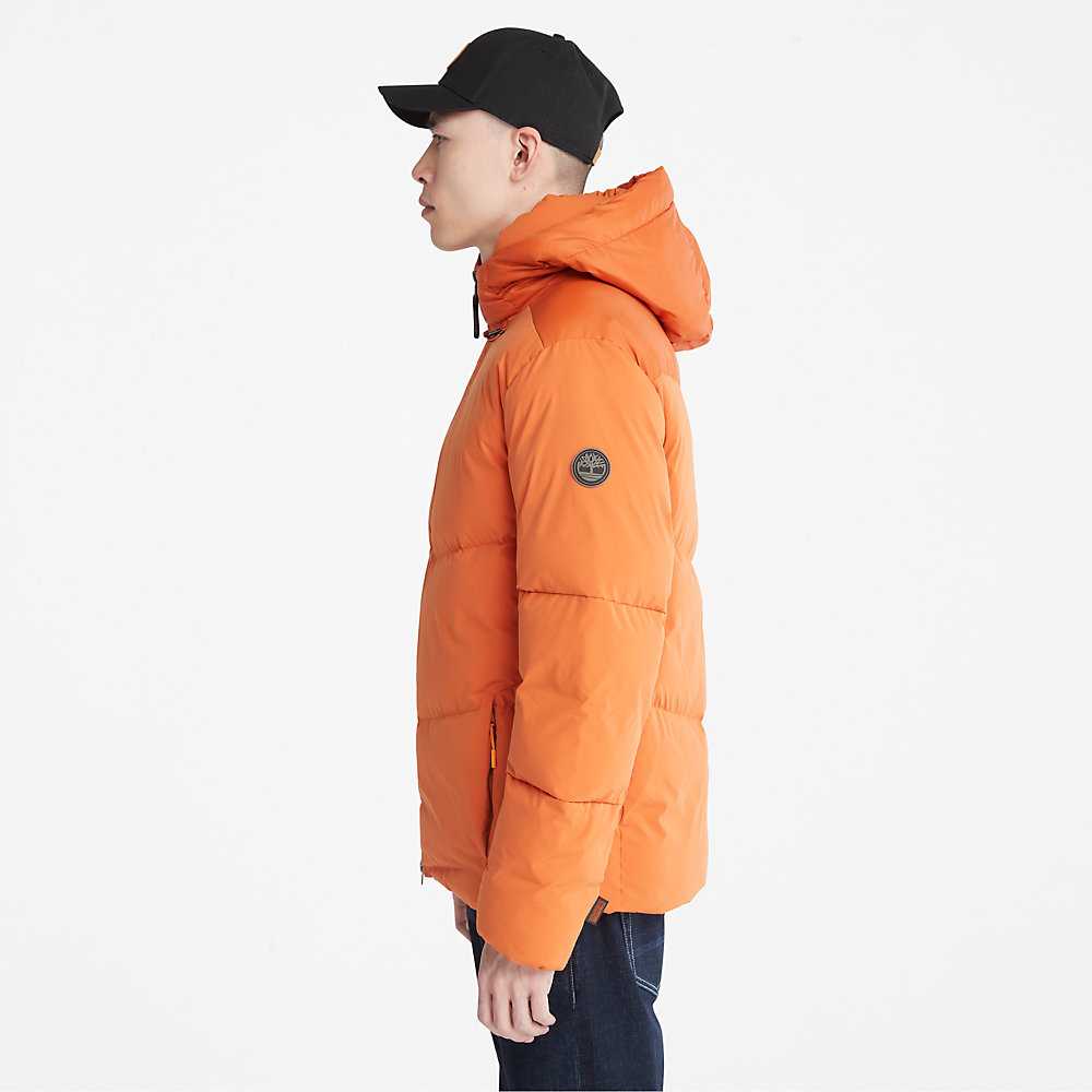 Men's Timberland Neo Summit Windbreaker Orange | UAE-0873159