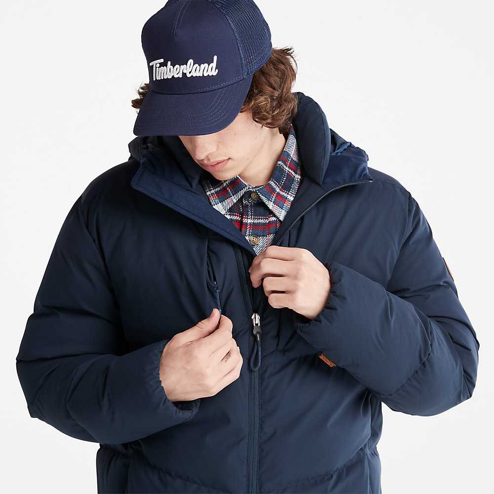 Men's Timberland Neo Summit Winter Jackets Navy | UAE-1839275