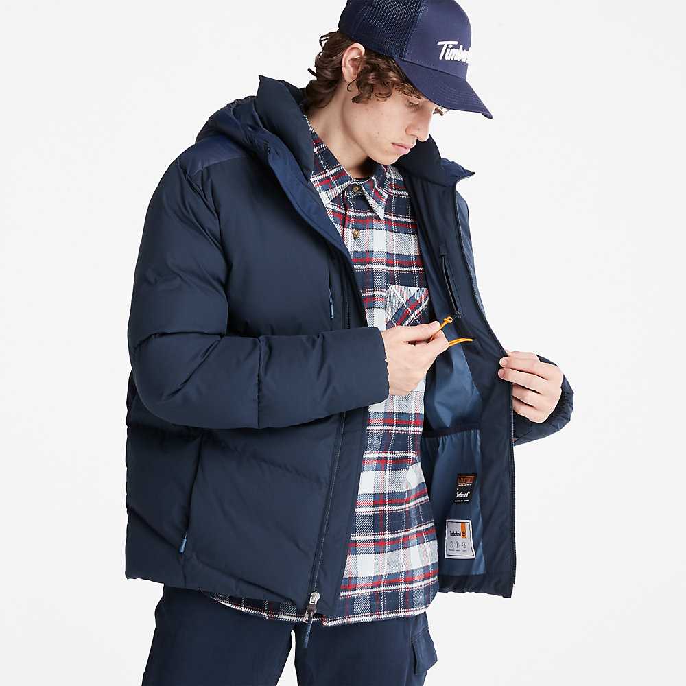 Men's Timberland Neo Summit Winter Jackets Navy | UAE-1839275