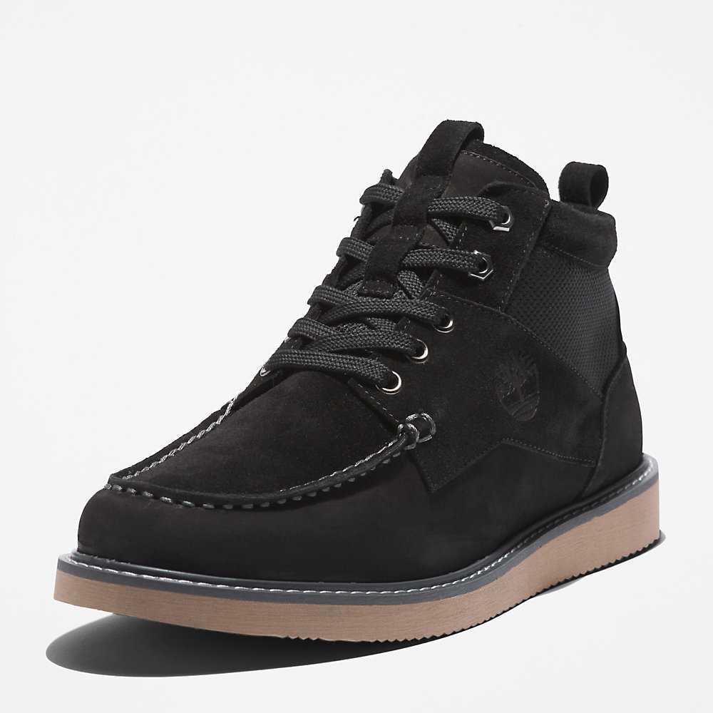 Men's Timberland Newmarket II Chukka Boots Black | UAE-1402538